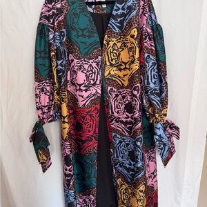 Hutch Multicolor Animal Print Duster